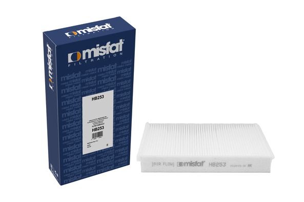 Filtre d'habitacle (Filtre à pollen) MISFAT FILTRATION  ref. HB253